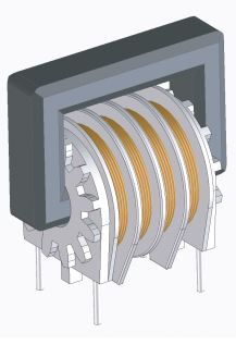 VDE and UL certified common mode chokes